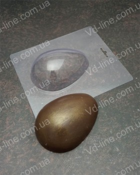 Форма пластикова G-0014 Яйце Великий кіндер-сюрприз