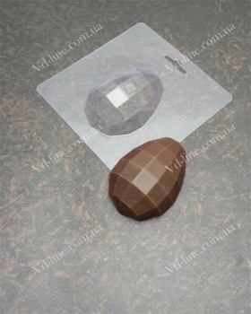 Форма пластикова D-0164 Яйце "Кубики"
