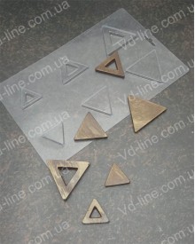 Форма пластикова C-0076 Трикутники