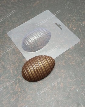 Форма пластикова D-0163 Яйце "Смужки"
