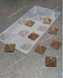 Форма пластикова B-0102 Цукерки Піраміди