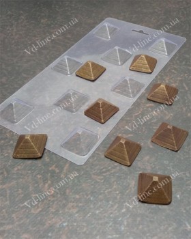 Форма пластикова B-0102 Цукерки Піраміди