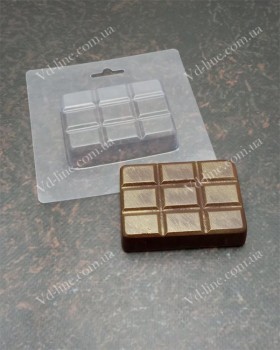 Форма пластикова D-0167 Міні-шоколадка №1