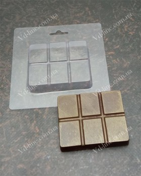 Форма пластикова D-0168 Міні-шоколадка №2
