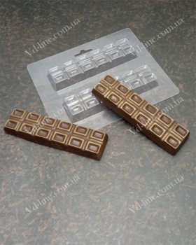 Форма пластикова F-0043 Шоколадні батончики